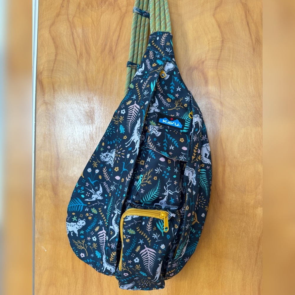 KAVU Woodland Creature Sling Bag